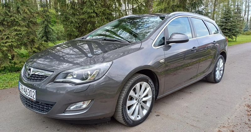 Opel Astra cena 27800 przebieg: 189000, rok produkcji 2011 z Tczew małe 596